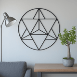 Round metal wall Penal and wall art