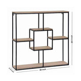 Wood & Metal Modular Wall Shelf - Make in Modern