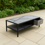 Vintage Metal and Wooden Center Table