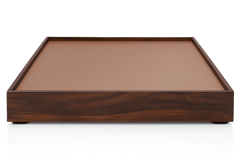 Sheesham Solid Wood Trundle Brown