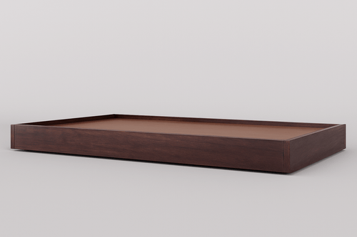 Sheesham Solid Wood Trundle Brown