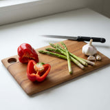 Acacia wood rectangle chopping board