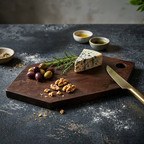 Hexagon Design  Wood Cutting Board