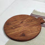 Acacia Wood Cutting/Serving Board with Handle