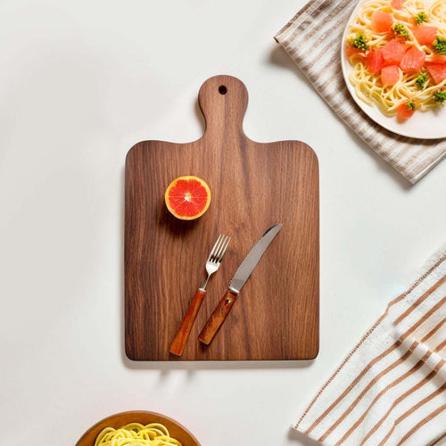 Acacia Wood Chopping Board with Handle