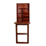 Contemporary Wall Mount Matt Finish Wooden Study Table - Make in Modern