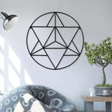 Round metal wall Penal and wall art - Make in Modern