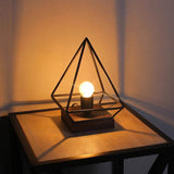 Triangle shape E27 Edison Table Light Lamp - Make in Modern