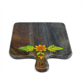 Hand Painting Acacia Wood Chopping - Cutting Board with Handle - Make in Modern