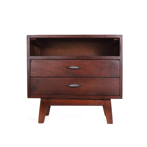 wooden bedside table - Make in Modern