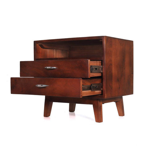 wooden bedside table - Make in Modern