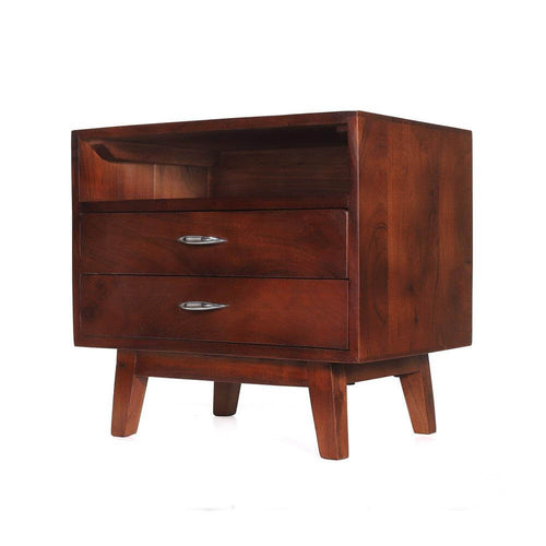 wooden bedside table - Make in Modern