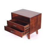 wooden bedside table - Make in Modern