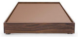 Single Size Solid Wood Trundle Bed Brown - Make in Modern