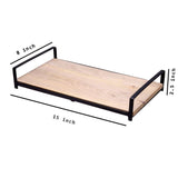 Rectangle wood and metal tray - Make in Modern