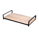 Rectangle wood and metal tray - Make in Modern