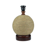 Natural Jute Rope Globe Base Table Lamp - Make in Modern