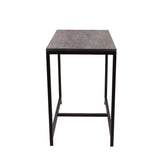 Wood and Metal 2 Seater Dining Table - Make in Modern