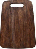 Acacia Wood Vintage Shade Chopping/Cutting Board with Handle - Make in Modern