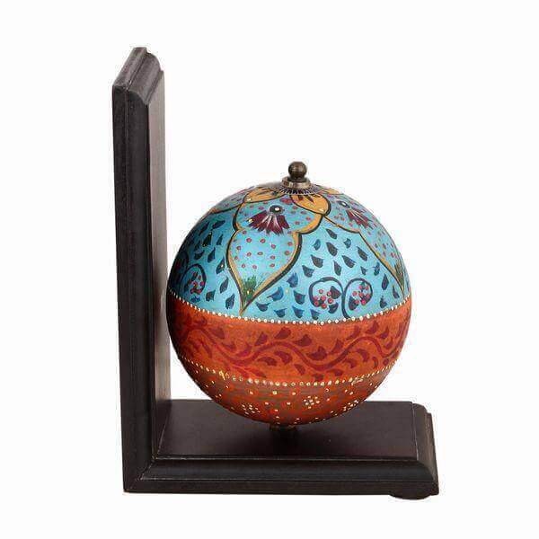 Exclusive Hand Painted Globe Bookends - Make in Modern