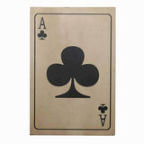 Retro Style Ace Playing Cards Wall Decor - Hanging Set of 4 - Make in Modern