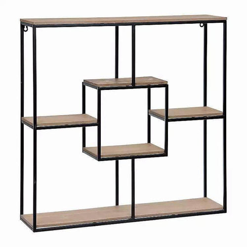 Wood & Metal Modular Wall Shelf - Make in Modern