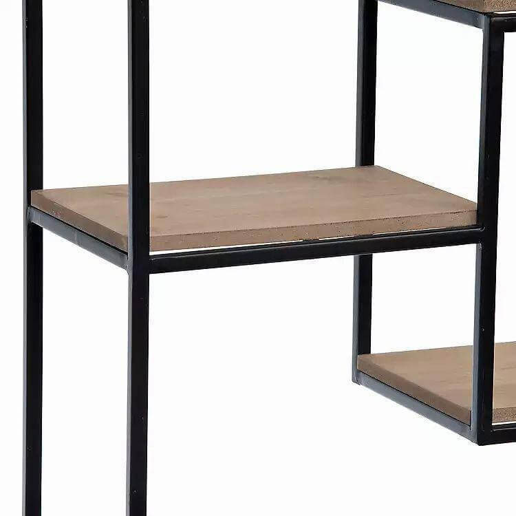 Wood & Metal Modular Wall Shelf - Make in Modern