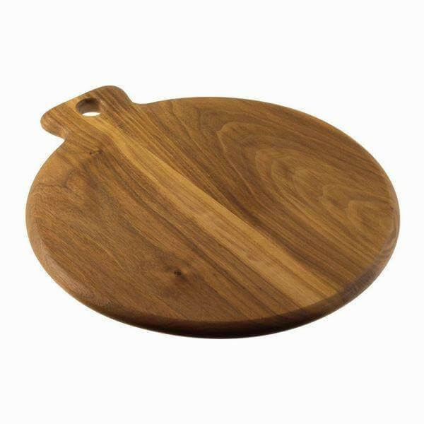 Acacia Wood Cutting/Serving Board with Handle - Make in Modern